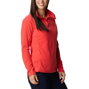 COLUMBIA GLACIAL IV 1/2 ZIP RED HIBISCUS 22 magasins pour 10