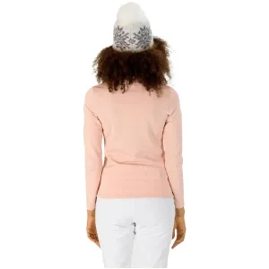 ROSSIGNOL W RESORT 1/2 ZIP POWDER PINK 23 en vente 6