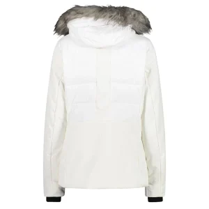 CMP WOMAN JKT ZIP HOOD WHITE 23 Vente 7