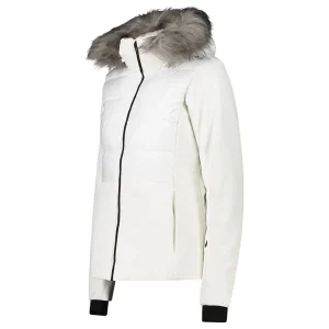 CMP WOMAN JKT ZIP HOOD WHITE 23 Vente 9