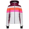 fashion pas cher CMP WOMAN JKT ZIP HOOD WHITE 23 8