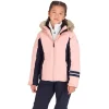 boutiqued en ligne ROSSIGNOL GIRL POLYDOWN JKT BLACK PINK 23 22