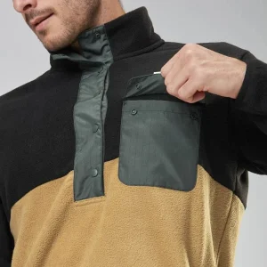 PICTURE MATHEW 1/4 TECH FLEECE DULL GOLD 23 mode tendance 18