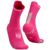 COMPRESSPORT PRO RACING SOCKS V4.0 RUN HIGH HOT PINK/SUMMER GREEN 23 Pas Cher soldes France 10