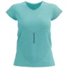 COMPRESSPORT PERFORMANCE SS TSHIRT W AQUA/HOT PINK 23 site soldes 8