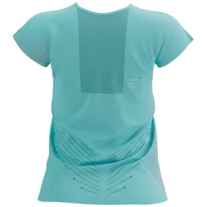 COMPRESSPORT PERFORMANCE SS TSHIRT W AQUA/HOT PINK 23 site soldes 6