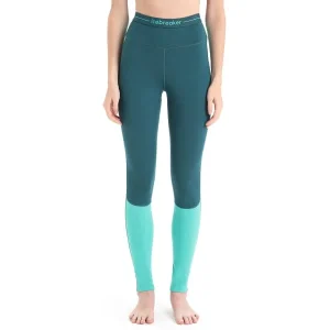 à prix imbattables ICEBREAKER MERINO W ZONEKNIT 200 LEGGINGS GREEN GLORY/FRESH/CB 23 12