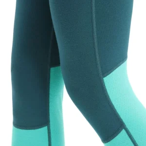 à prix imbattables ICEBREAKER MERINO W ZONEKNIT 200 LEGGINGS GREEN GLORY/FRESH/CB 23 18