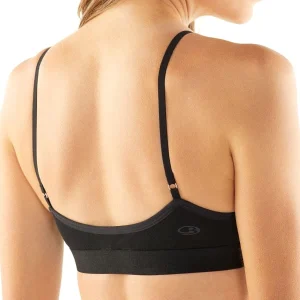 l'unique style ICEBREAKER MERINO W SIREN BRA BLACK 23 13