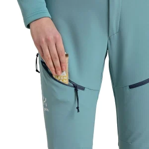 luxe soldes Haglöfs HAGLÖFS DISCOVER TOURING PANT W FROST BLUE 23 16