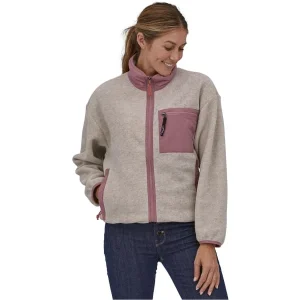 magasin en ligne PATAGONIA W’S SYNCH JKT OATMEAL HEATHER W/EVENING MAUVE 23 7