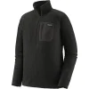 beauté PATAGONIA M’S R1 AIR ZIP NECK BLACK 23 22