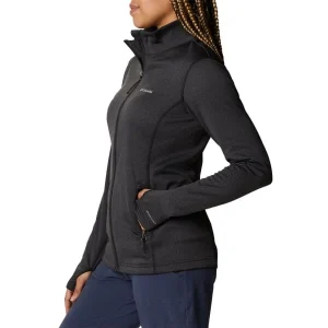 COLUMBIA W PARK VIEW™ GRID FLEECE FULL ZIP BLACK HEATHER 23 achetez 12