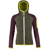 ORTOVOX FLEECE PLUS CLASSIC KNIT HOODY W DARK WINE 23 vente luxe pas cher 5