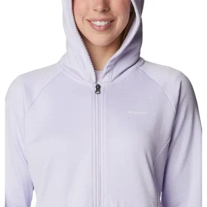 vente luxe pas cher COLUMBIA BOUNDLESS TREK™ GRID FLEECE PURPLE TINT HEATHER 23 18