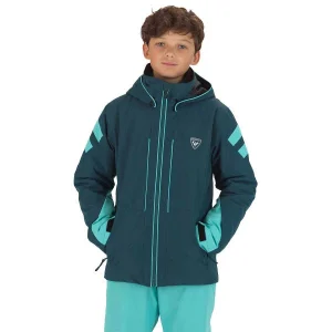 aux meilleurs prix ROSSIGNOL BOY SKI JKT DEEP TEAL 23 7