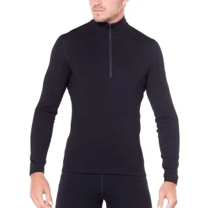 grossiste en ligne ICEBREAKER 260 TECH LS HALF ZIP BLACK 23 10