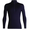 ICEBREAKER 260 TECH LS HALF ZIP MIDNIGHT NAVY 23 achat pas cher 10