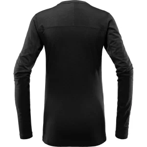 Haglöfs HAGLÖFS ACTIVES WOOL ROUNDNECK WS TRUE BLACK 21 Réductions 10