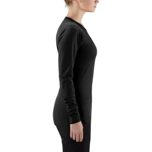 Haglöfs HAGLÖFS ACTIVES WOOL ROUNDNECK WS TRUE BLACK 21 Réductions 14