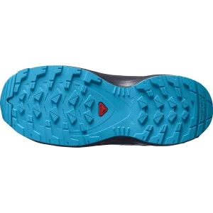 acheter en ligne SALOMON XA PRO V8 MID CSWP JR BLACK/MONUMENT/HAWAIIAN OCEAN 22 13