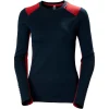 HELLY HANSEN W LIFA MERINO MIDWEIGHT CREW NAVY 23 grande popularité 22