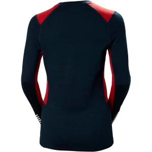 HELLY HANSEN W LIFA MERINO MIDWEIGHT CREW NAVY 23 grande popularité 10