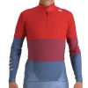 luxe soldes SPORTFUL SQUADRA JERSEY RED BLUE SEA 22 11