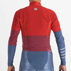 luxe soldes SPORTFUL SQUADRA JERSEY RED BLUE SEA 22 8